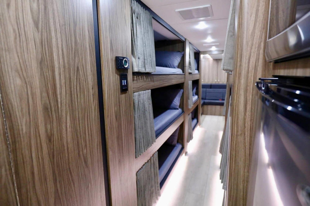 49390 2020 X3-45 Prevost Entertainer Bus For Sale at Staley Bus Sales / Staley Coach, Nashville, Tennessee.